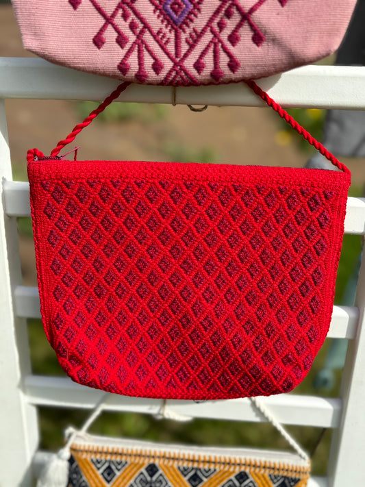 Red Solana Crossbody