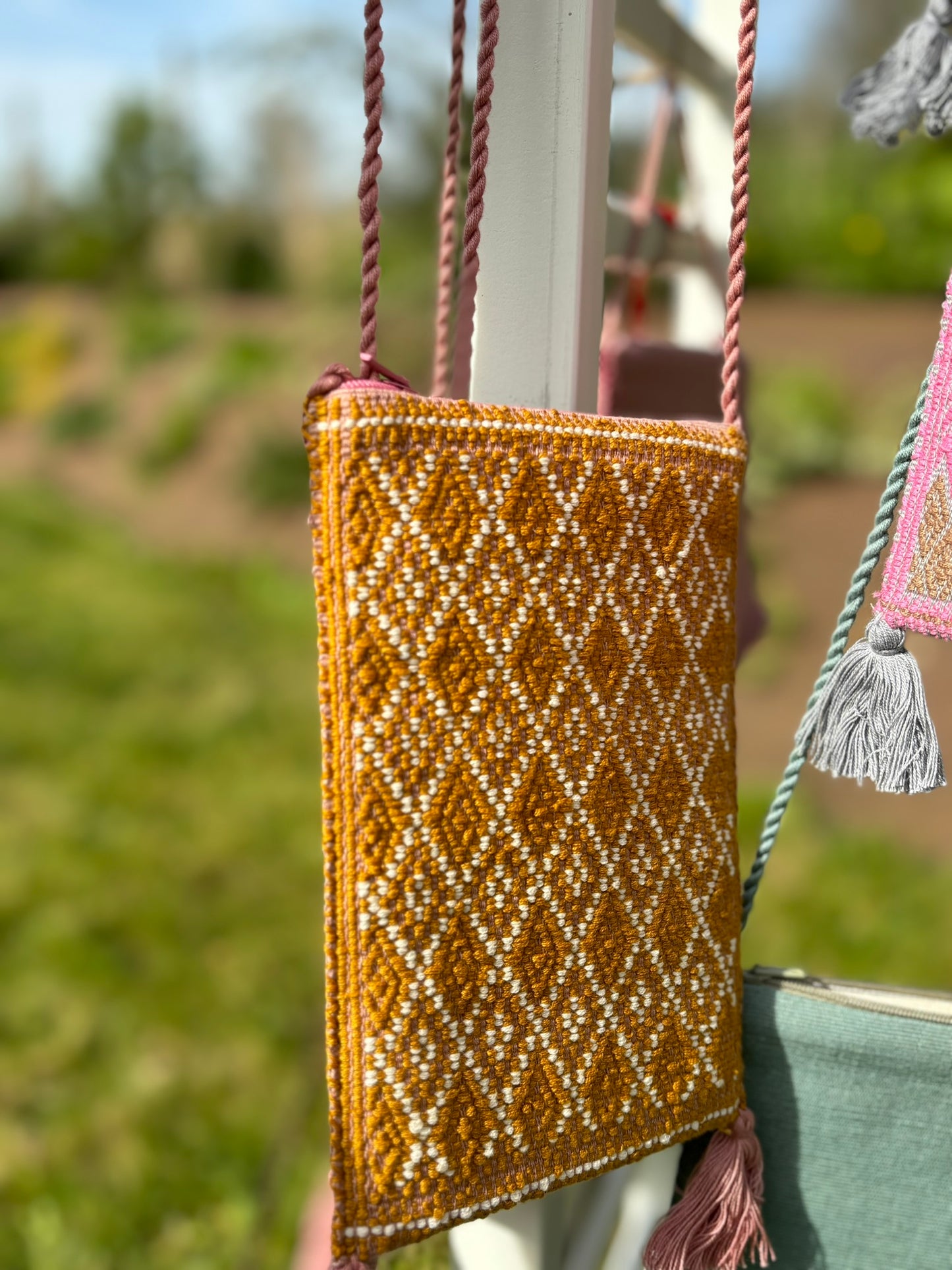 yellow and orange Solana Pouch