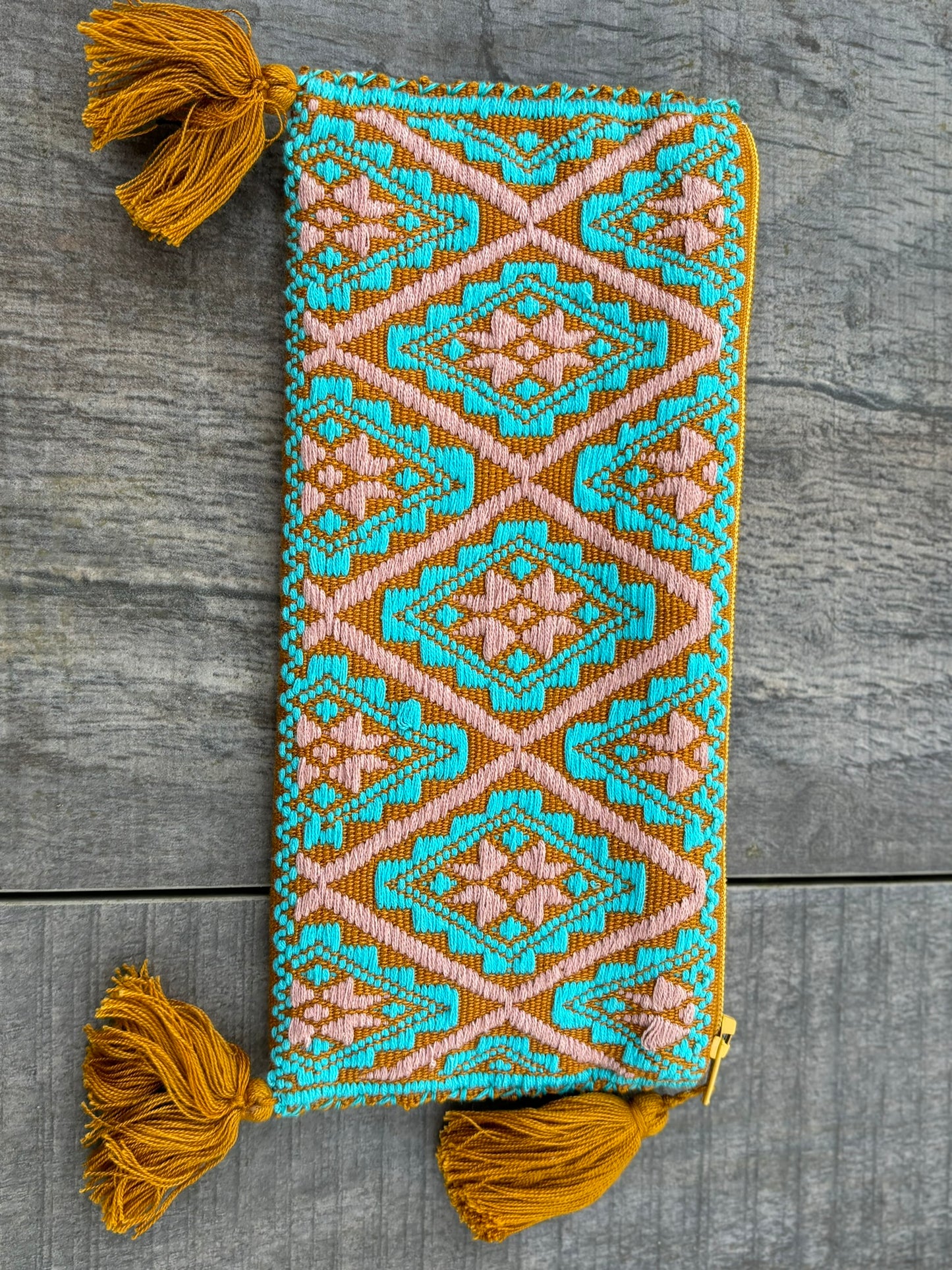 Brown and Blue Pura Pouch