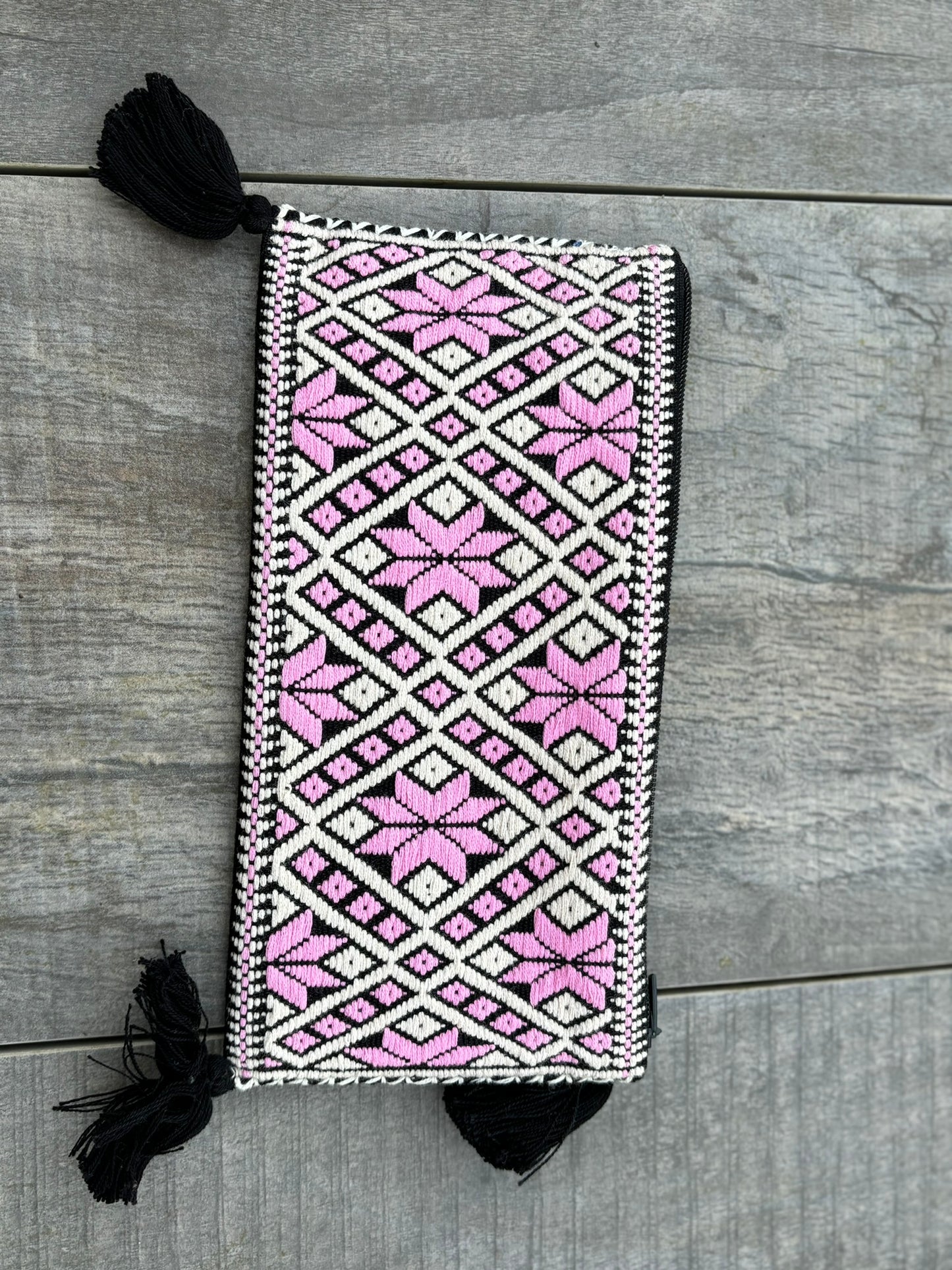 Black and Pink Pura Pouch