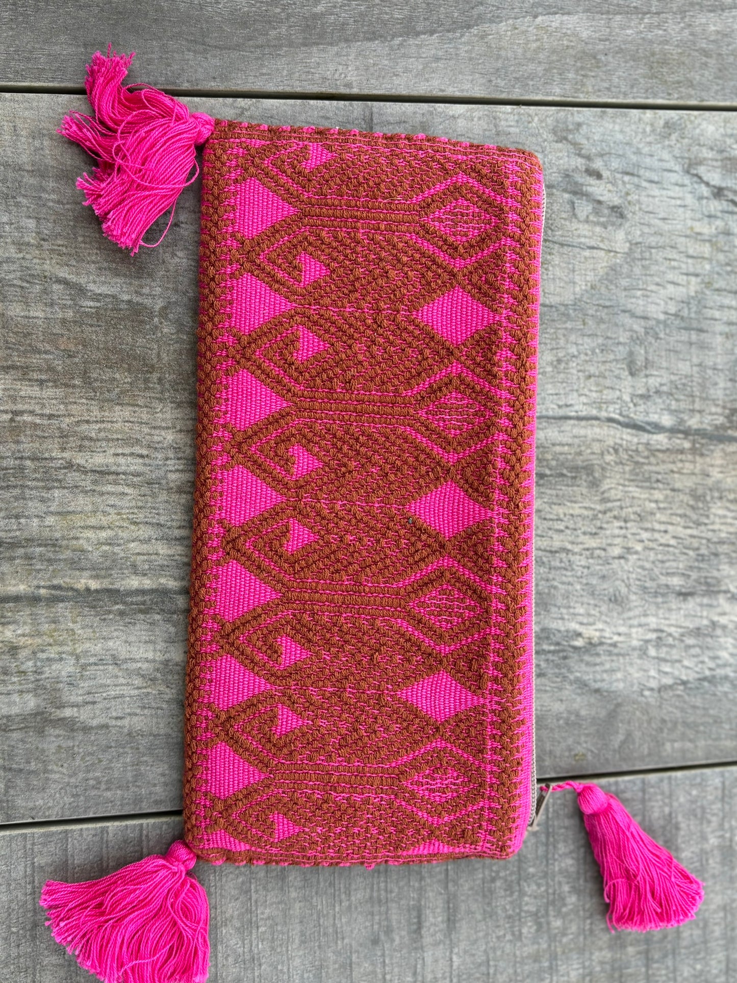 Fuchsia and Pink Pura Pouch