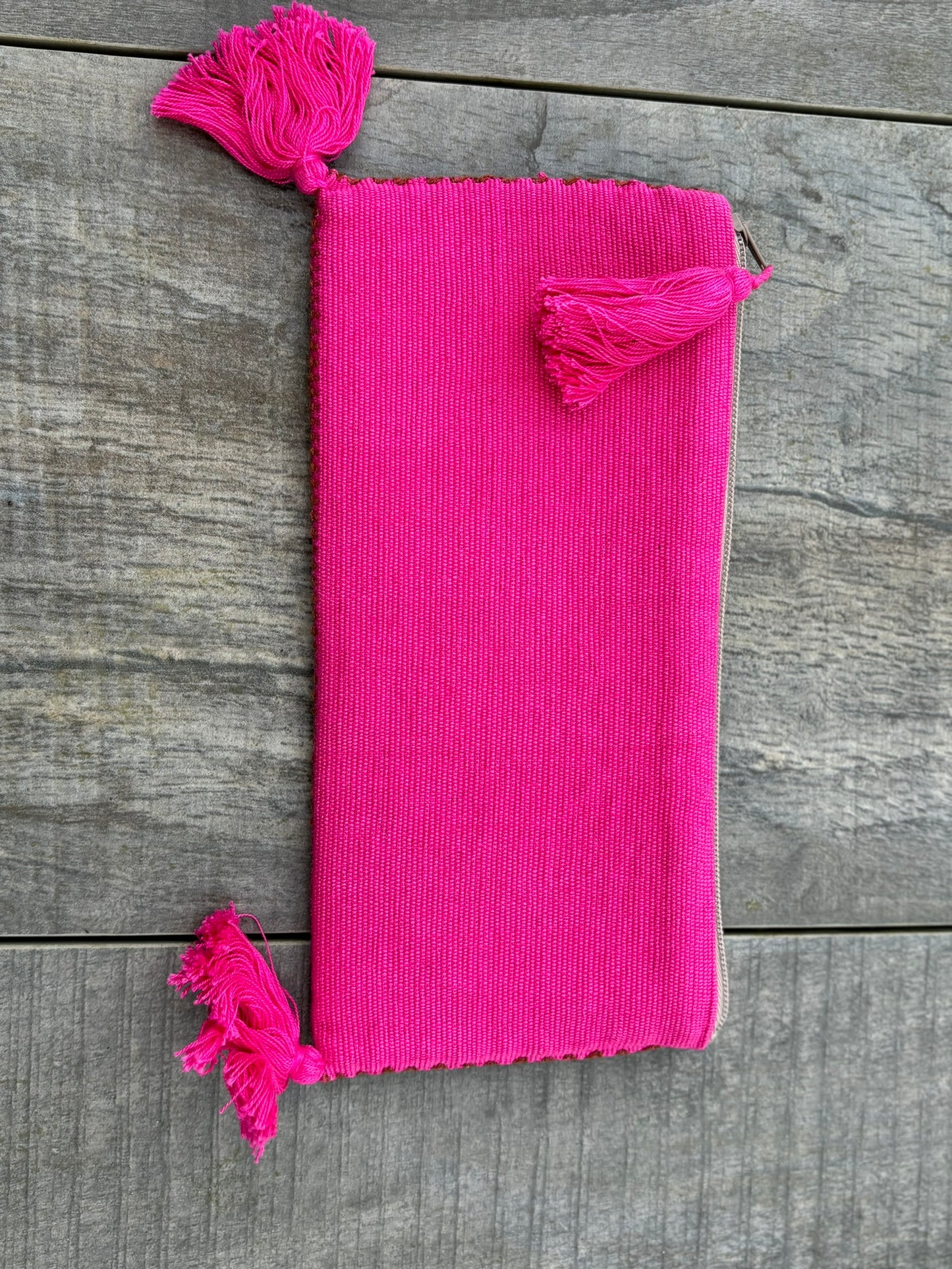 Fuchsia and Pink Pura Pouch