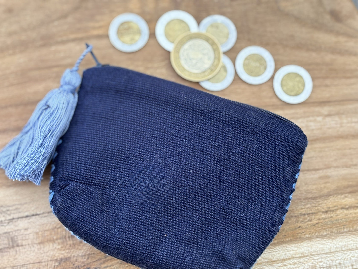 Navy Solana Purse