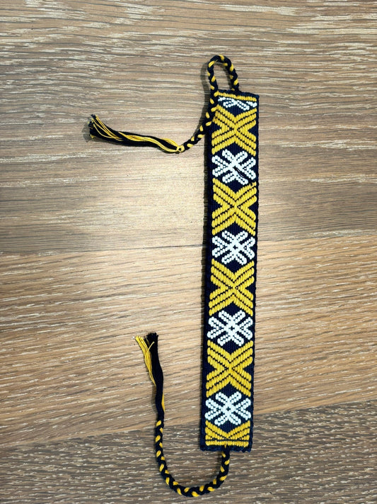 Navy and Yellow Herencia Bracelet