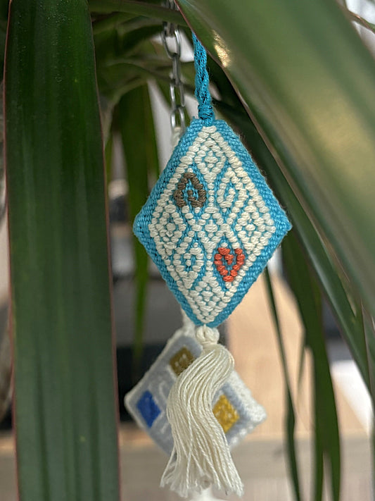 Blue Raíces Pendant