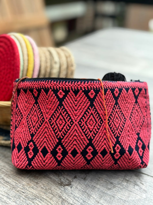 Fuchsia and Blue Pura Pouch