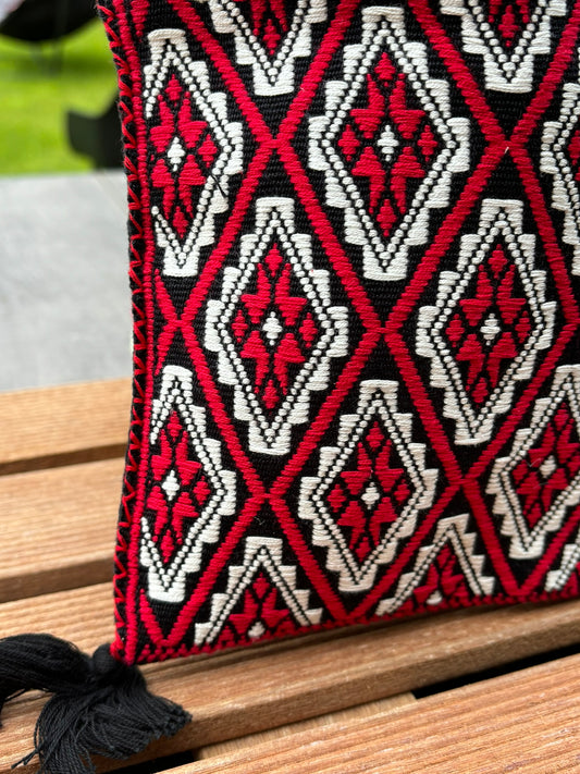 Black and Red Solana Crossbody