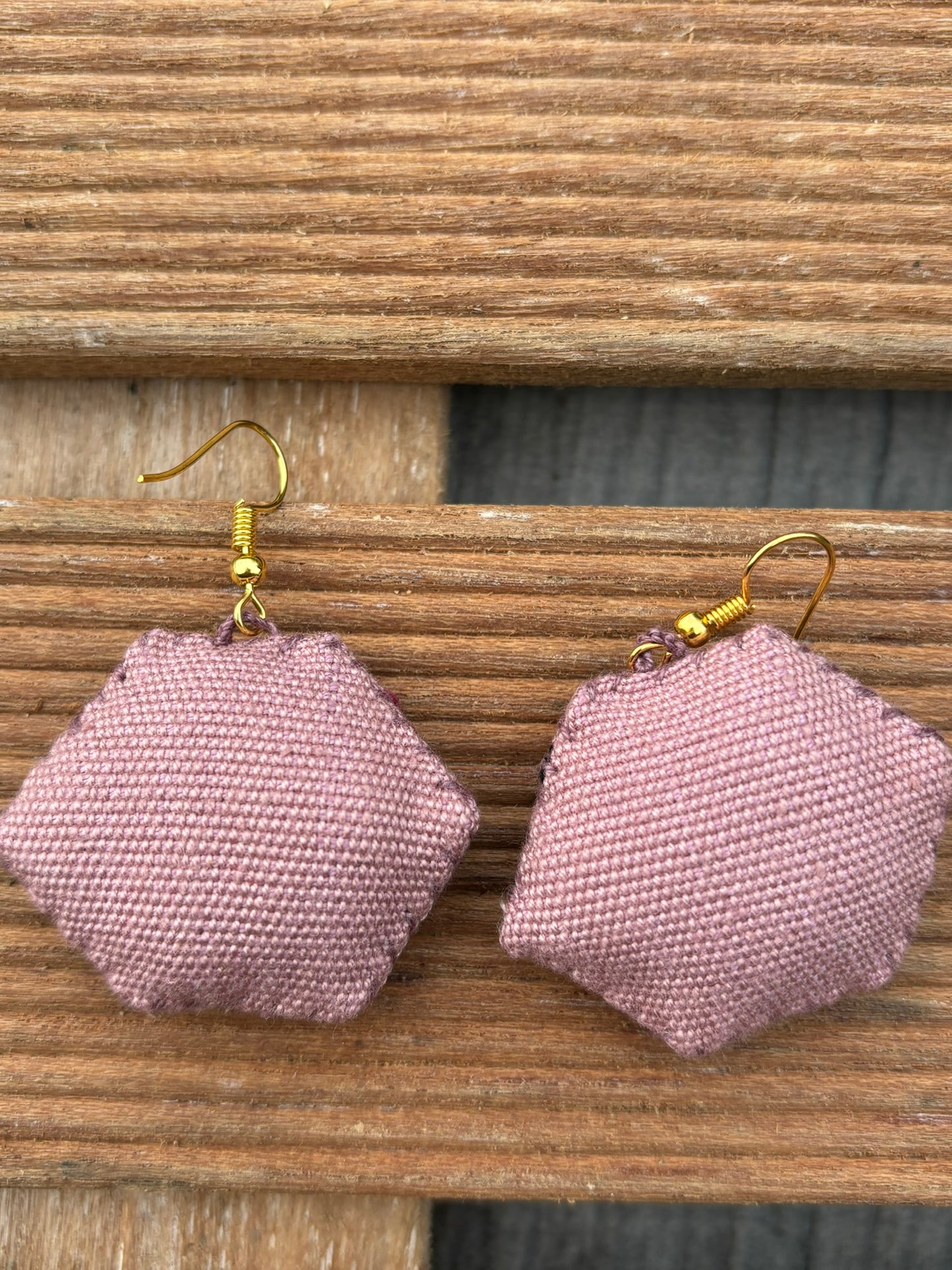 Pink and Gray Solana Earrings