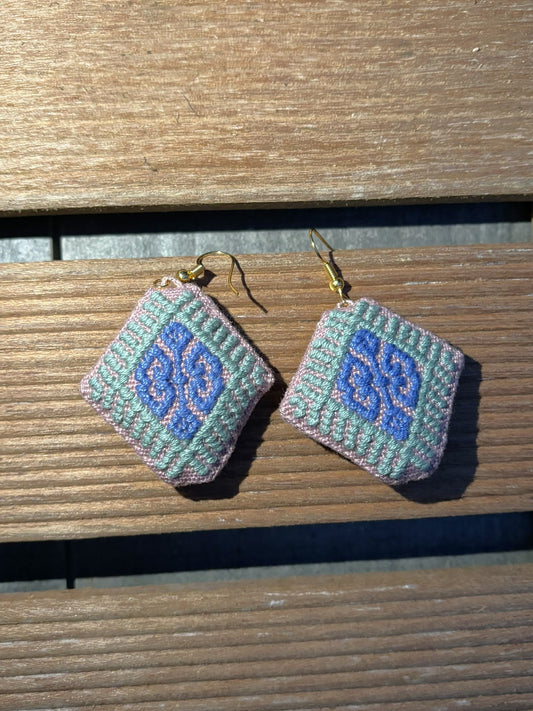 Old blue Solana Earrings