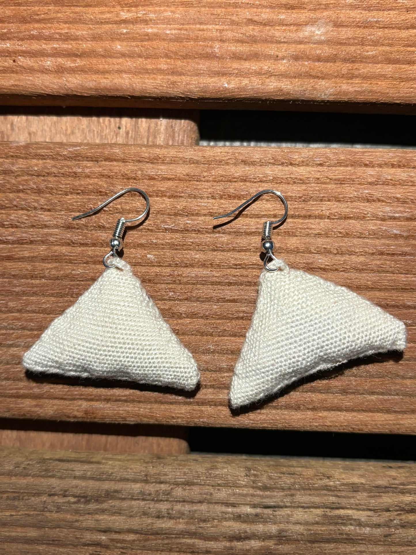 White and Blue Solana Earrings