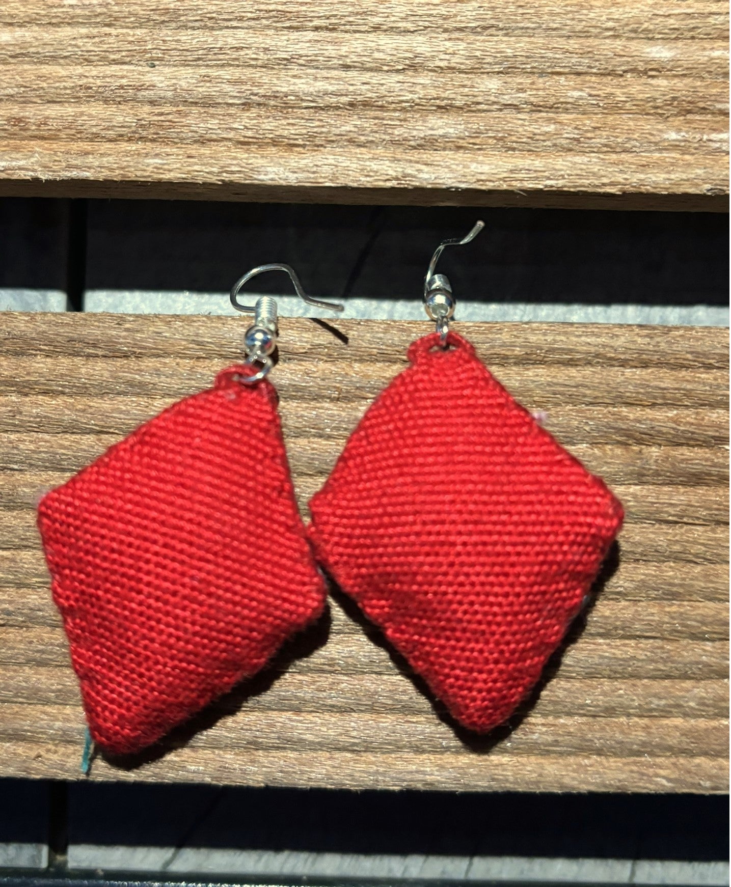 Red Solana Earrings