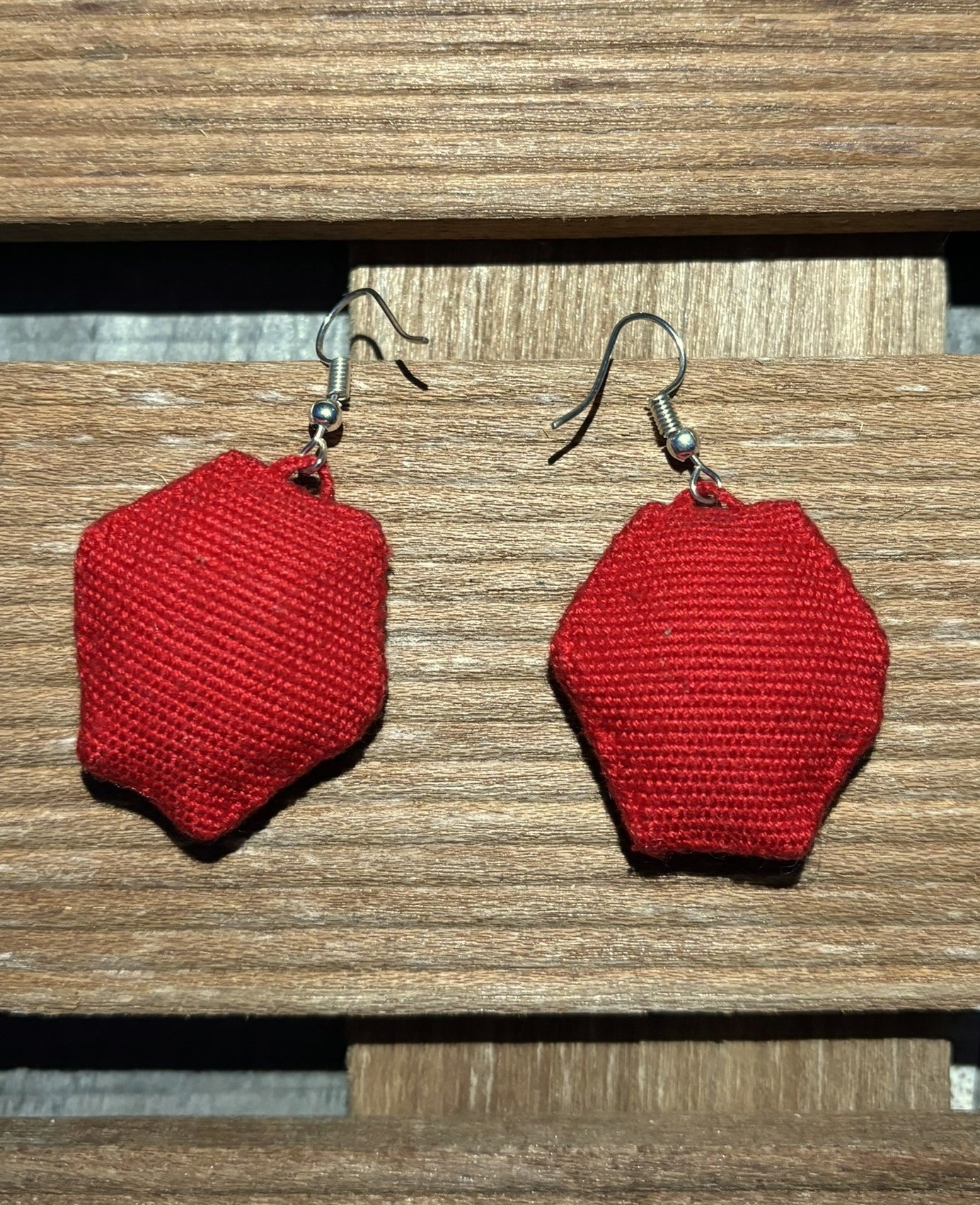 Red Solana Earrings