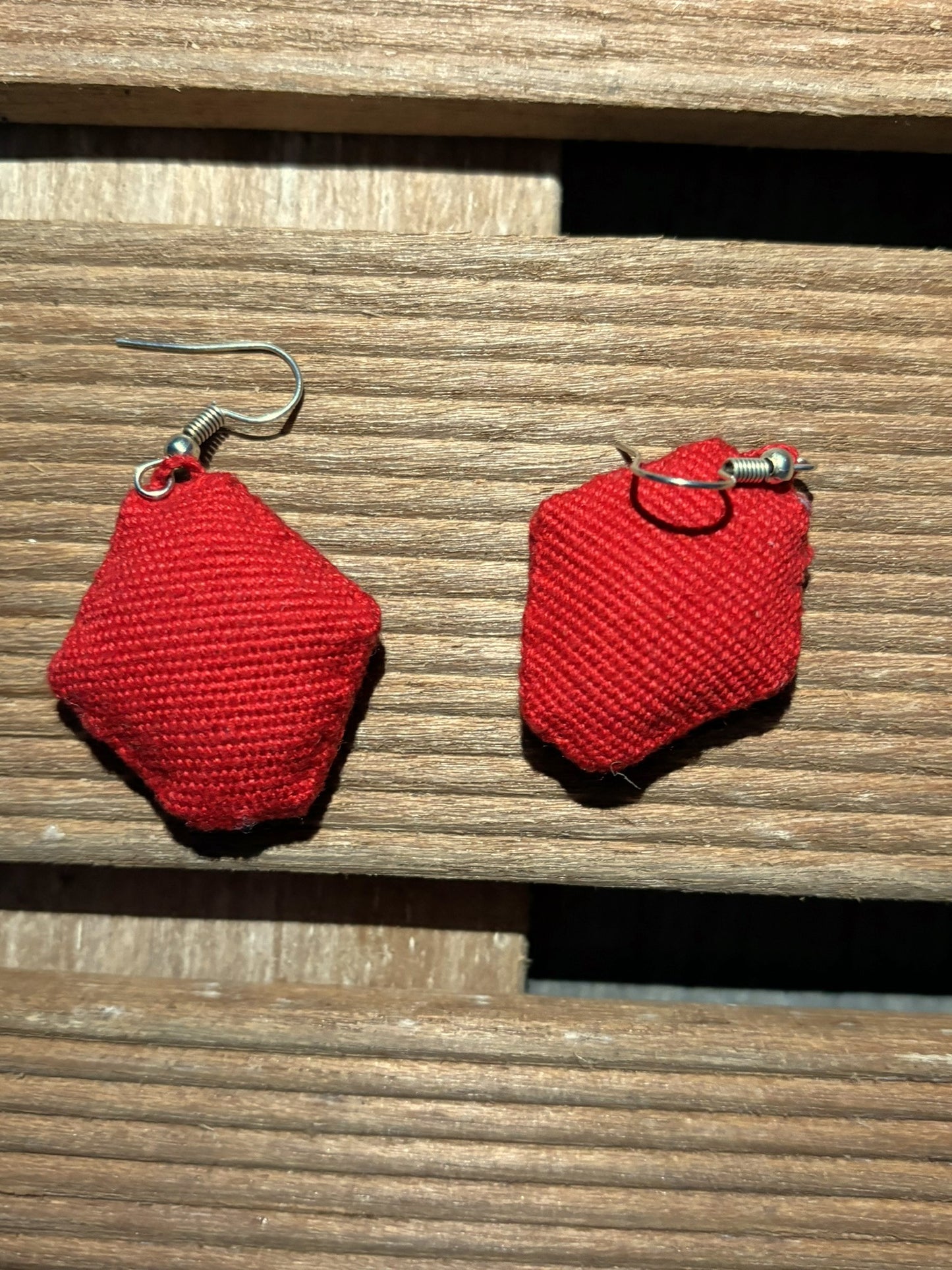 Red Solana Earrings