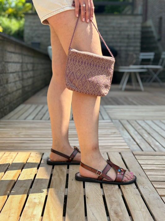 Old Pink Solana Crossbody