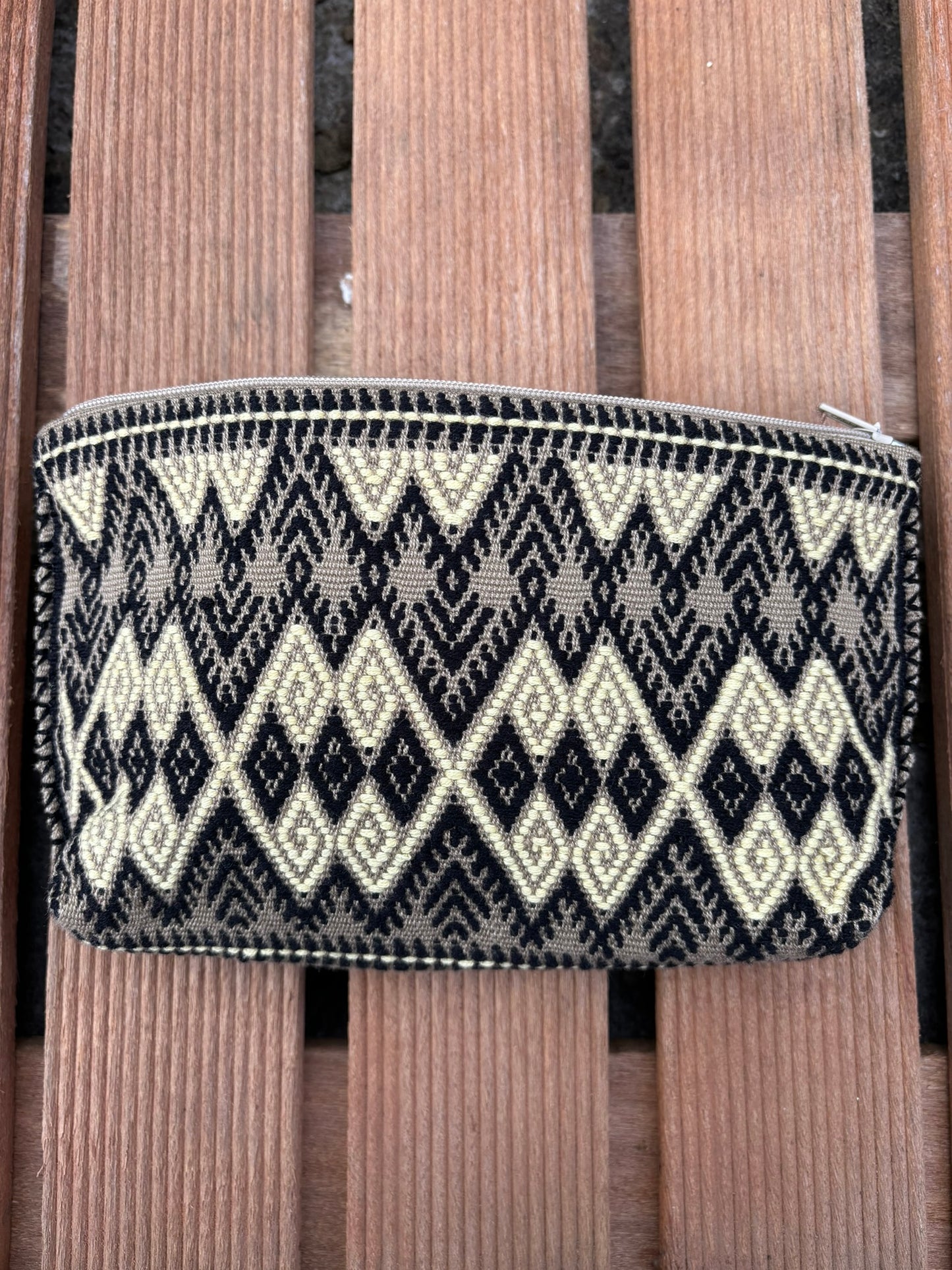 Gray and White Pura Pouch