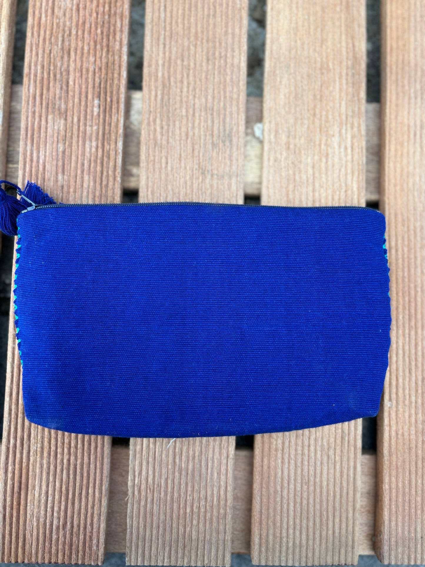 Navy Multicolored Pura Pouch