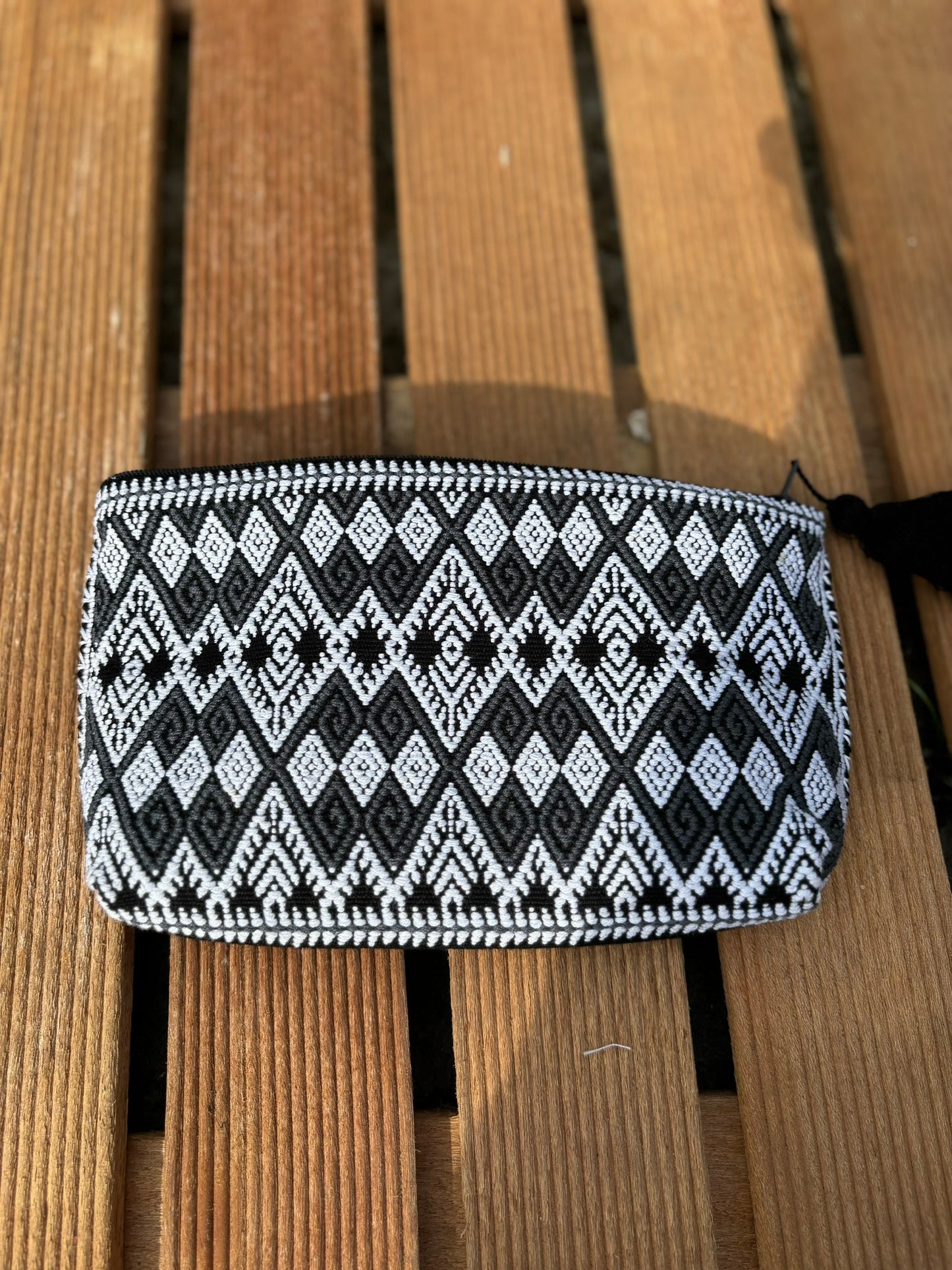 Gray and Black Pura Pouch