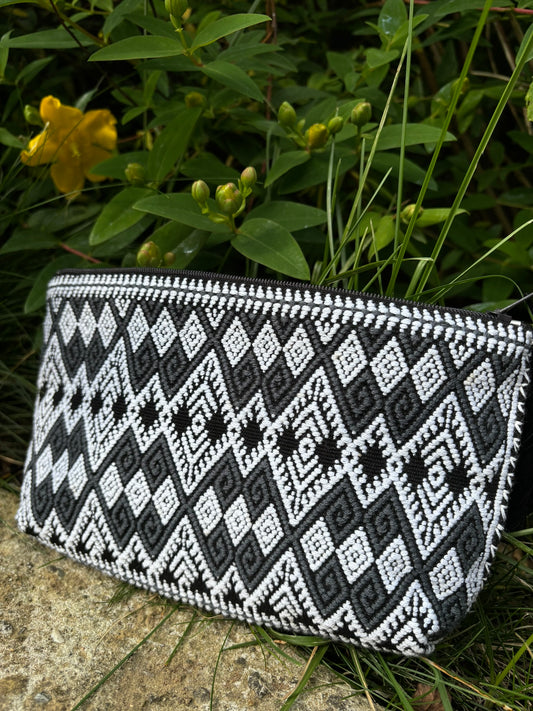 Gray and Black Pura Pouch