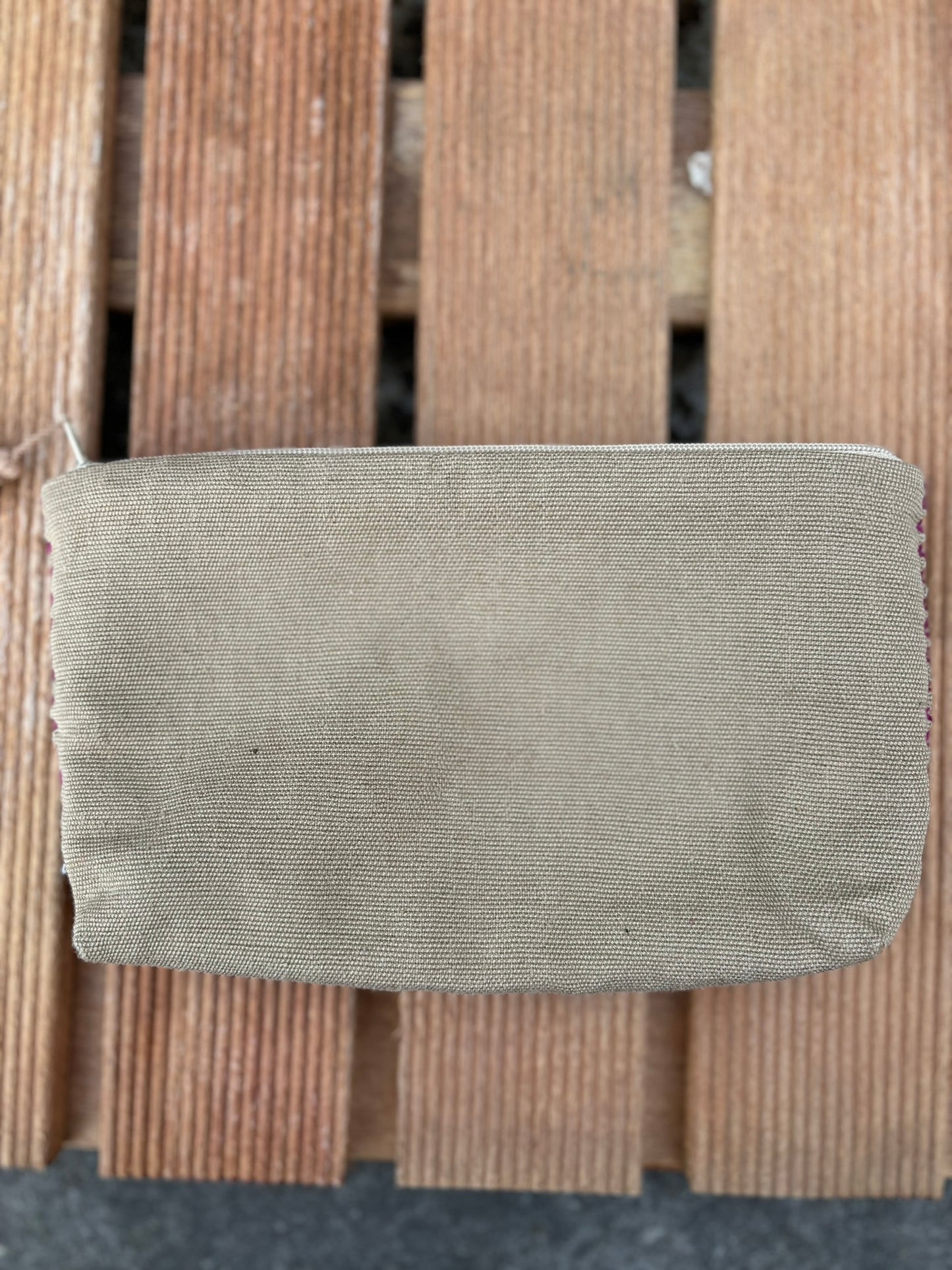 Purple and Beige Pura Pouch