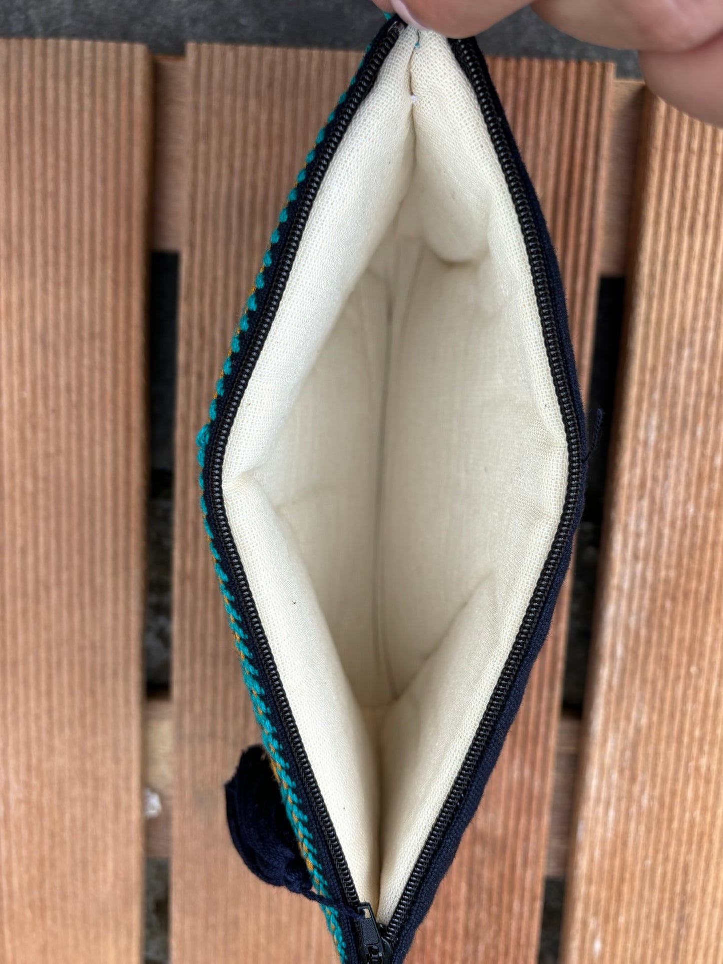 Blue and Green Pura Pouch