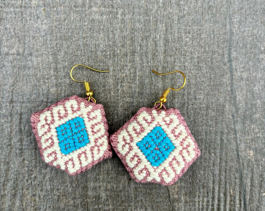 Old Pink Solana Earrings