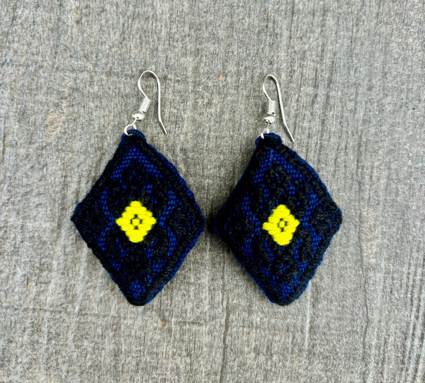 Black Solana Earrings